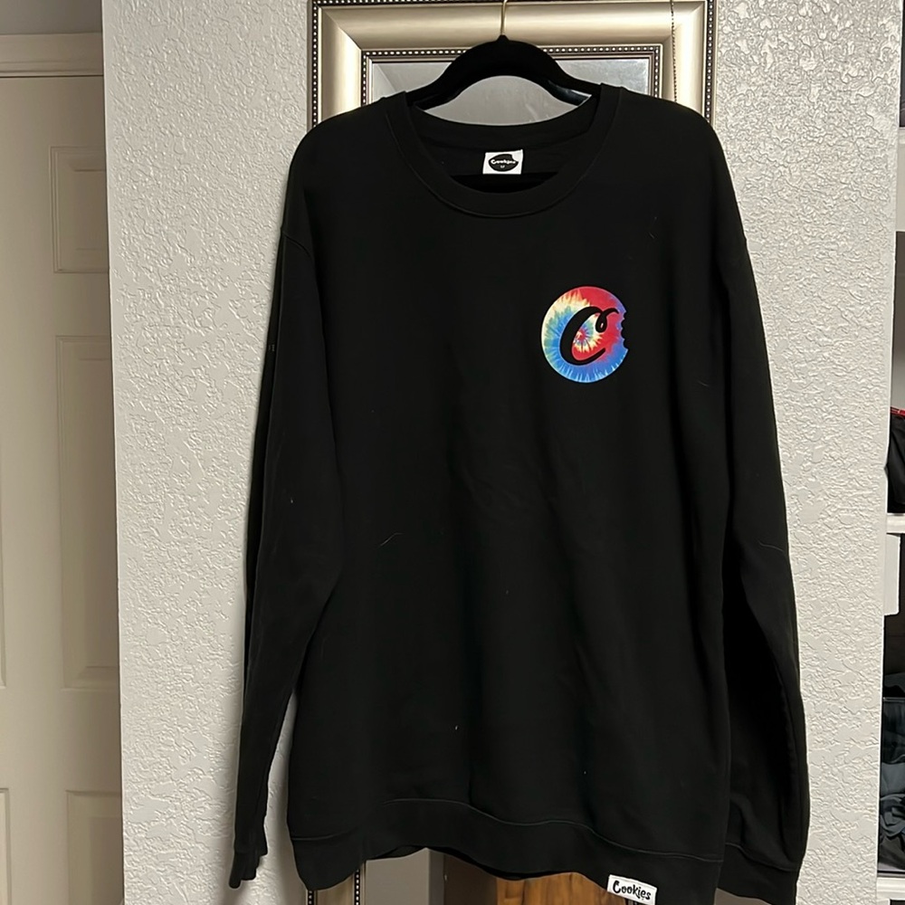 LIKE NEW Cookies SF limited edition tie dye crew neck